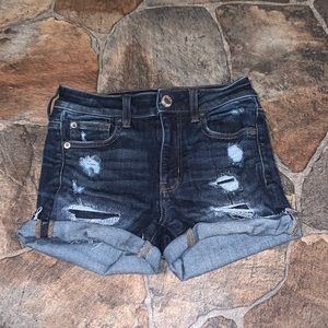 American Eagle Jean Shorts Size 0